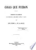 Cosas que fueron