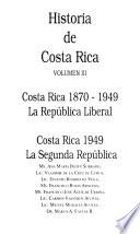Costa Rica 1870-1949