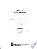 Costa Rica, leyes - decretos