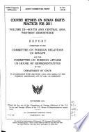 Country Reports on Human Rights Practices