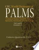 CRC World Dictionary of Palms