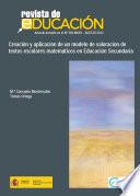 Creación y aplicación de un modelo de valoración de textos escolares matemáticos en Educación Secundaria