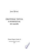 Creatividad textual e intertextual en Galdós