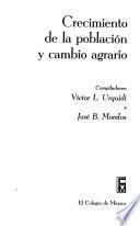 Crecimiento de la población y cambio agrario