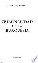 Criminalidad de la burguesía