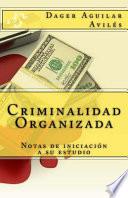 Criminalidad Organizada