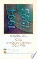 Crisis económico-financiera, 1994-1995