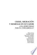 Crisis, migración y remesas en Ecuador