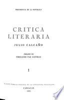 Crítica literaria