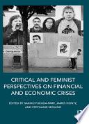 Critical and Feminist Perspectives on Financial and Economic Crises