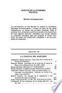 Críticas de la economía política