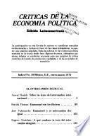 Críticas de la economía política