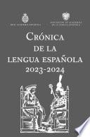 Crónica de la lengua española 2023-2024