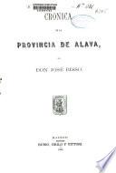 Crónica de la provincia de Alava
