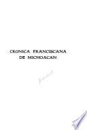 Crónica de la provincia franciscana de los apóstoles san Pedro y san Pablo de Michoacán