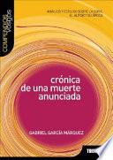 Crónica de una muerte anunciada [de] Gabriel García Márquez