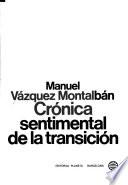 Crónica sentimental de la transición