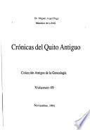 Crónicas del Quito antiguo