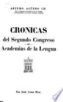 Crónicas del segundo congreso de academias de la lengua