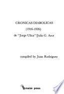 Crónicas diabólicas (1916-1926) de Jorge Ulica