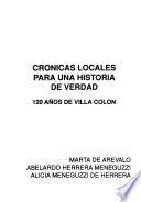 Crónicas locales para una historia de verdad