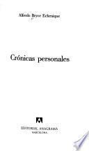 Crónicas personales