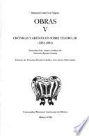 Crónicas y artículos sobre teatro, III (1883-1884)