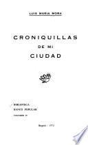 Croniquillas de mi ciudad