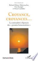 Croyance, croyances...