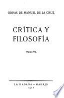 Crʹitica y filosofʹia