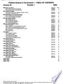 CSA Political Science & Government