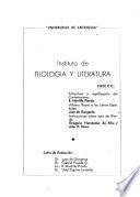 Cuadernillo de divulgación lingüística y literaria