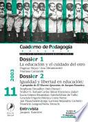Cuaderno de pedagogia 11 / Pedagogy Notebook