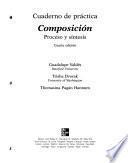 Cuaderno de Trabajo to Accompany Composición: Proceso Y Síntesis