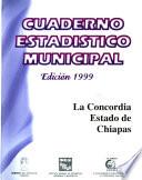 Cuaderno estadístico municipal: La Concordia