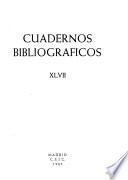 Cuadernos bibliográficos