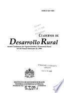 Cuadernos de desarrollo rural