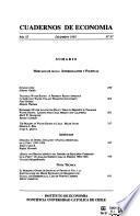Cuadernos de economía