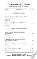 Cuadernos de economía