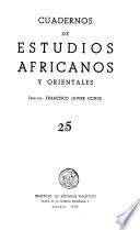 Cuadernos de estudios africanos y orientales