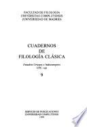 Cuadernos de filología clásica
