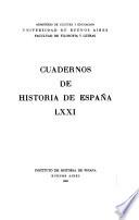 Cuadernos de historia de España
