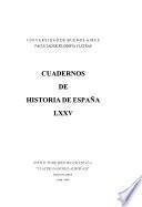 Cuadernos de historia de España