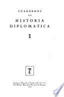 Cuadernos de historia diplomätica