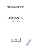 Cuadernos de historia moderna