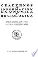 Cuadernos de información económica y sociológica