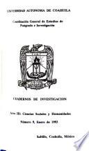 Cuadernos de investigación