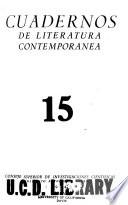 Cuadernos de literatura contemporánea