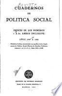 Cuadernos de politica social