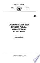 Cuadernos del ILPES.